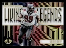 2019 Panini Illusions #LL-WS Warren Sapp /399 Living Legends Gold Buccaneers