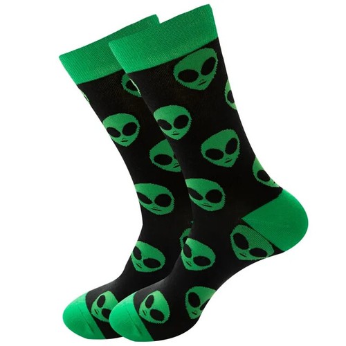1 pair Autumn and winter new Halloween male socks skull alien female socks pumpk - Picture 34 of 43