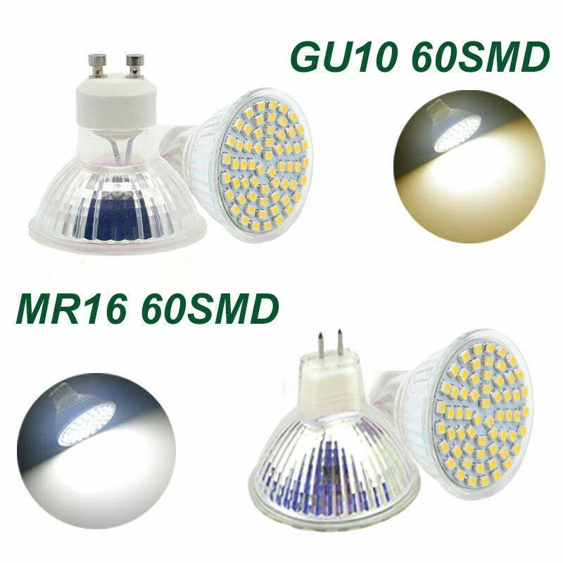GU10 MR16 3W 5W 7W LED Spotlight Light Globe Bulbs 2835 SMD Lamp Downlight - Image 3 of 4