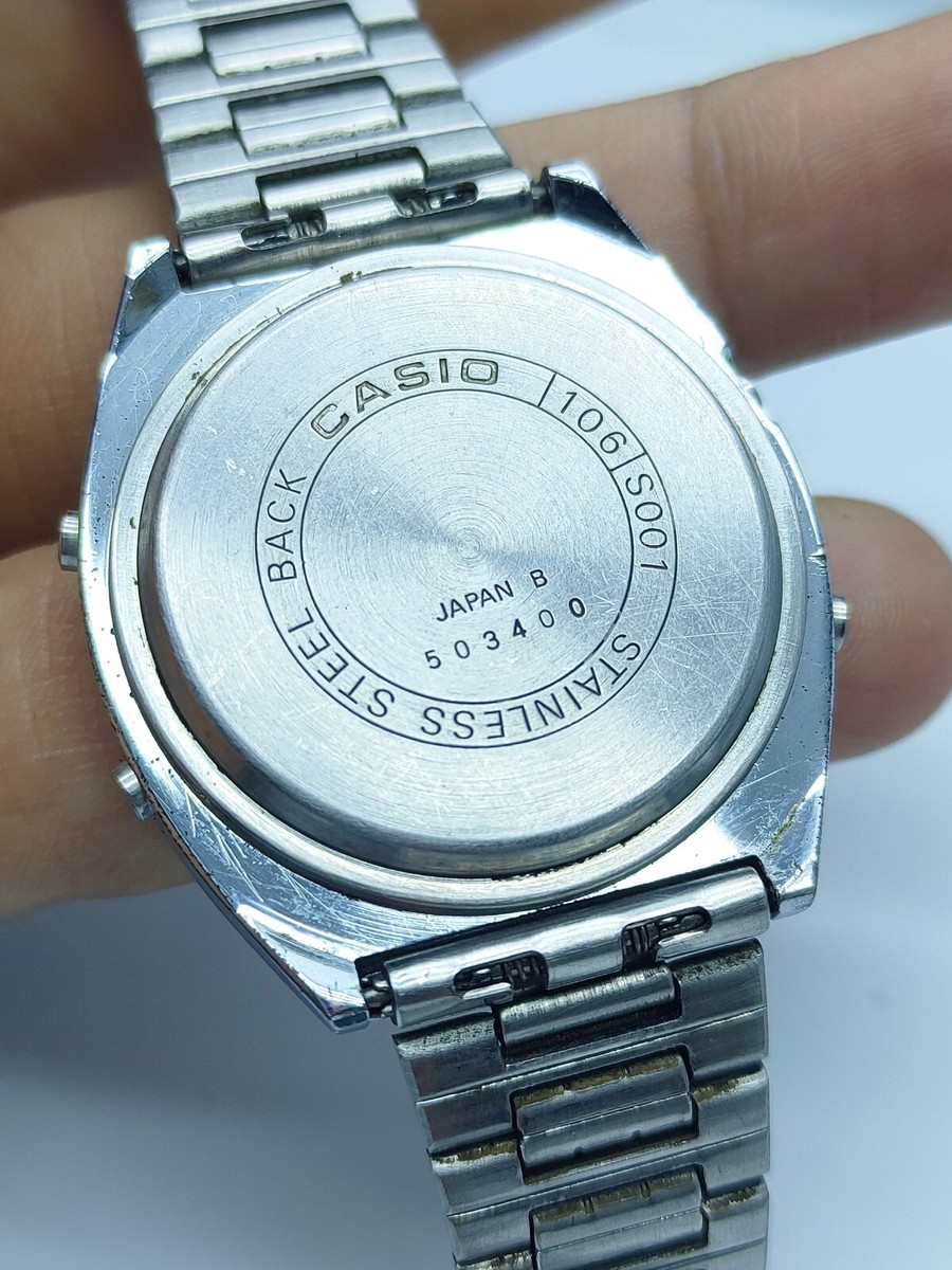 カシオ CASIO 106 S001 ビンテージ 美品 80s 【公式通販】