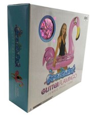 PoolCandy Rosa 48 pulgadas Brillo Flamenco Jumbo Piscina Tubo Flotador