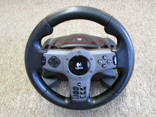 Logitech PS3 Driving Force Wireless Steering Wheel - Picture 2 of 5