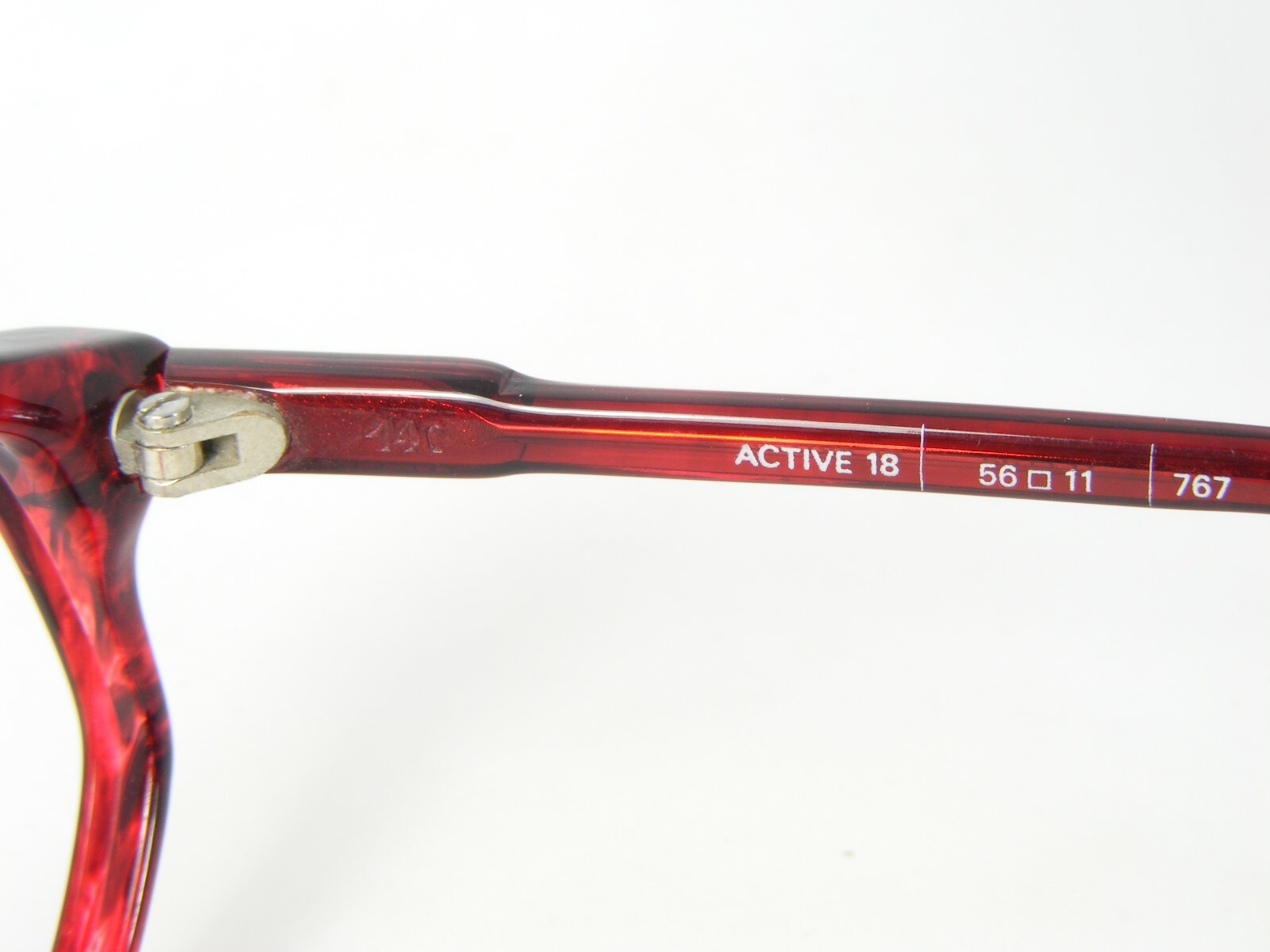 Lunettes Vintage Demi-monture Lux De Morez 'Gary' En Or Violet - Modèle Rétro NOS (Neuf Sans étiquette)