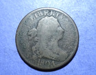 1804 Draped Bust Half Cent Good details
