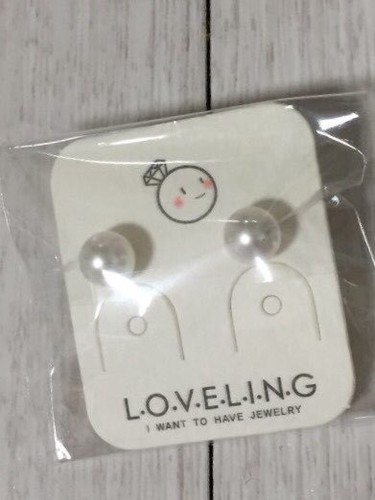 LOVELING-14K-Gold-Pearl-Earring-6mm-Swarovski-Pearl