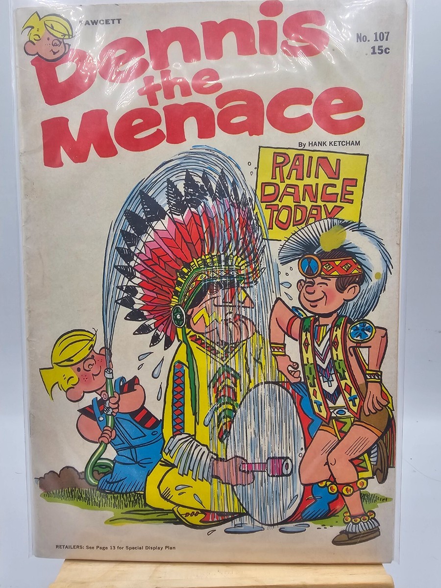 洋書 Dennis the Menace Dennis the Menace (1953 series) #107 in Fine condition