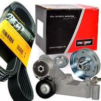 Contitech 6PK1420 Keilrippenriemen-Satz + Spanner FüR Ford Focus 1.8