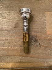 Vintage Early 80 s Vincent Bach Corp. 3C Trumpet Mouthpiece With Brass Insert