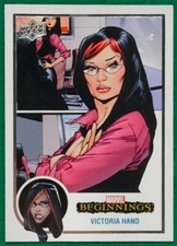 Victoria Hand - 2022 Upper Deck Marvel Beginnings Base #159 - Comics Card
