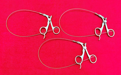 Hysteroscopy Urology Flexible Forceps 5FR 40cm Reusable Instruments - 3 nos.