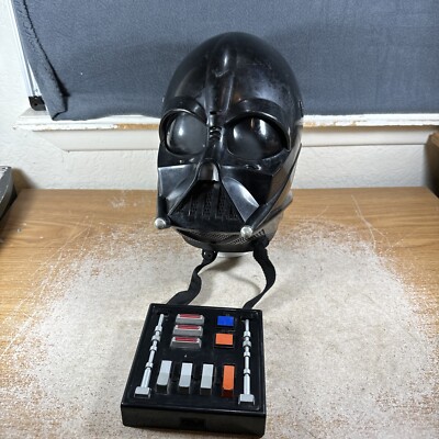 2004 Lucas Film Star Wars Darth Vader Mask Missing Helmet But It s Working Read