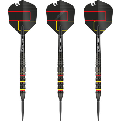 Target Steel Darts SWISS Point Gabriel Clemens Black 80% Tungsten Steeldart Set