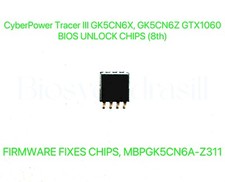 CyberPower Tracer III GK5CN6X, GK5CN6Z, NO PASSWORD BIOS CHIP MBPGK5CN6A-Z311