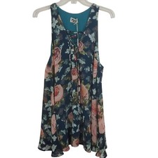 NWT Show Me Your MuMu Rancho Mirage Boho Mini Dress Fall In Love Floral XL