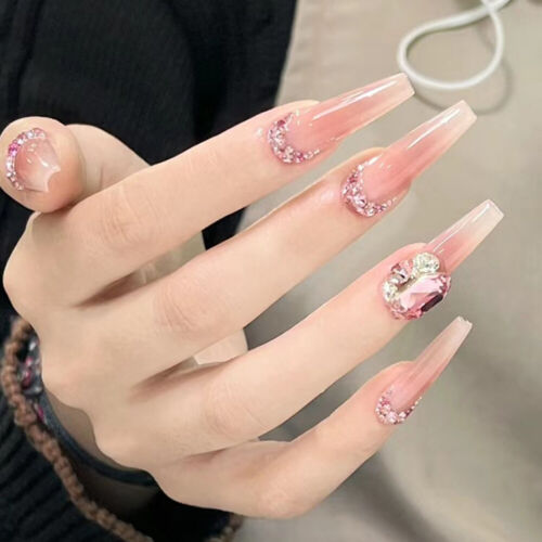 1 Box 3D Manicure Rhinestones Nail Decoration DIY Nail Art Charms Accessories - Picture 9 of 27