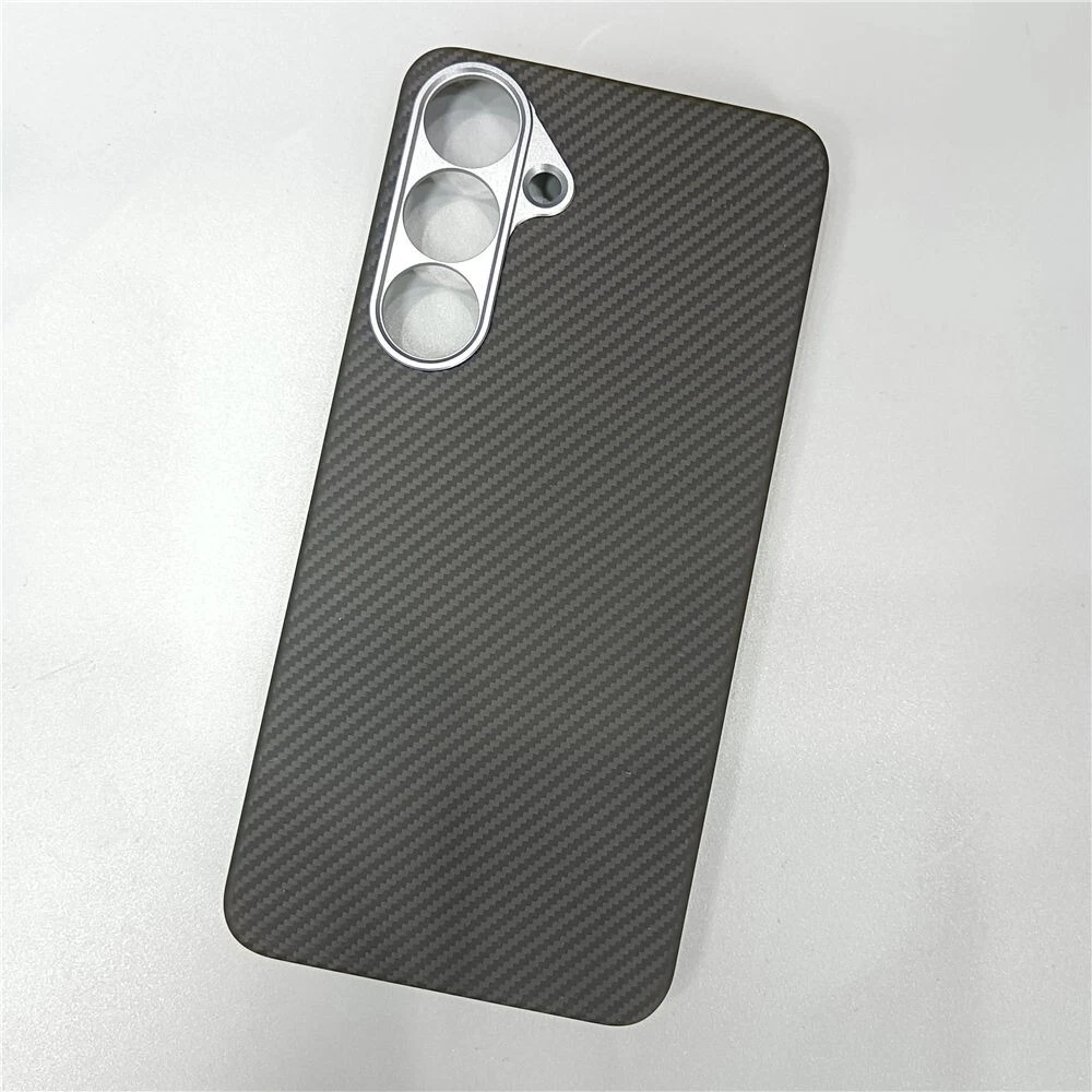 Genuine Aramid Carbon Fiber Case For Samsung S24 S25 Ultra 600D Magnetic Cover - Picture 4 of 11
