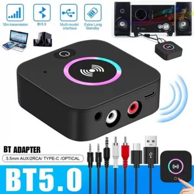 NFC Blue-tooth 5.0 Empfänger 3.5mm AUX Cinch Buchse Wireless Audio Adapter XS
