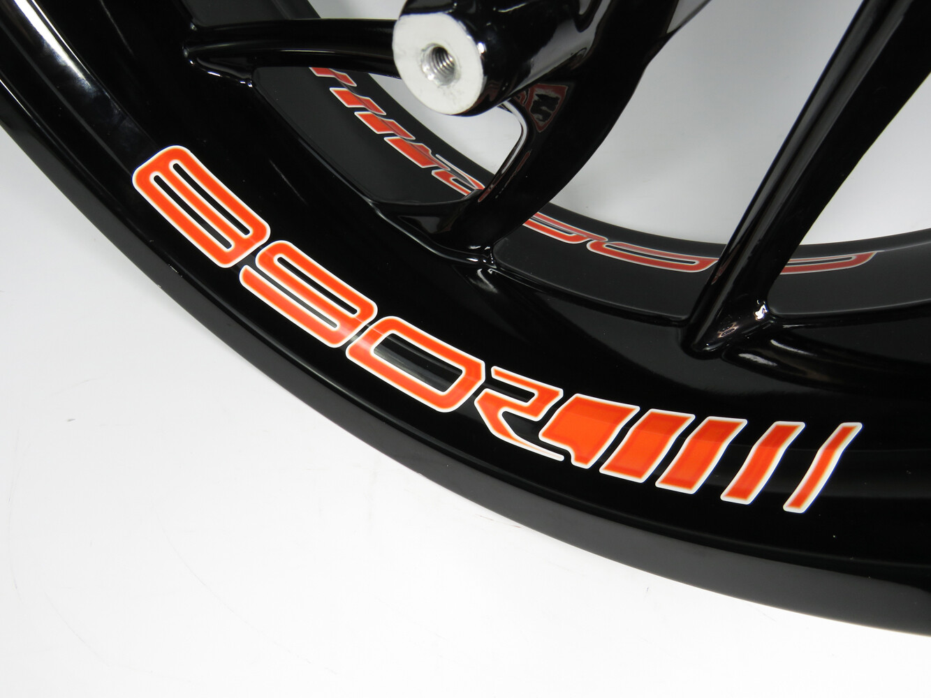 Sticker rim bed sticker set lettering orange compatible for KTM 890 Duke R