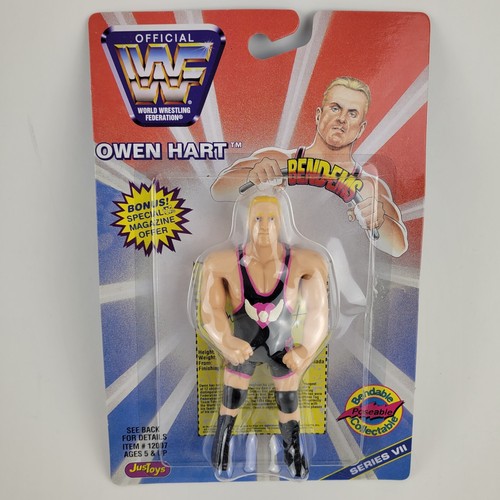 1997 Just Toys WWF Wrestling Owen Hart Series 7 Be...