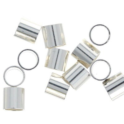 50 Sterling Silver 3mm Crimp Bead Cover