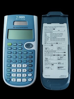 Texas Instruments TI-30XS Multiview Scientific Calculator Geometry Algebra Math