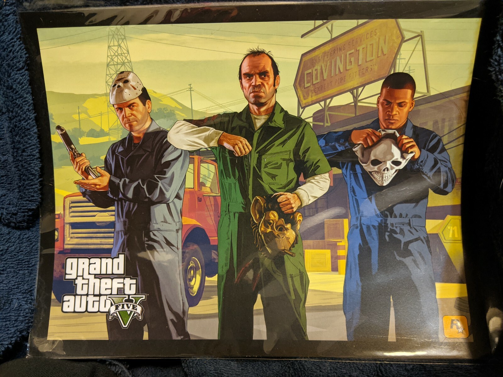 Poster Grand Theft Auto V Gta 5 D - Pop Arte Skins