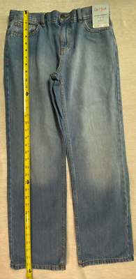 Boy's Cat & Jack Jeans Husky Relaxed Straight Adjustable waist
