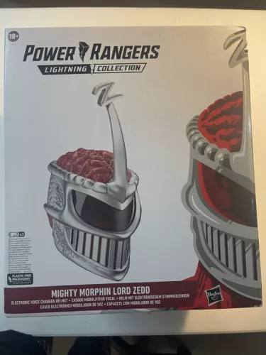 Power Rangers MIGHTY MORPHINE LORD ZEDD Electronic Helmet By HASBRO New SKU-GT
