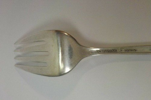 Set/4 International SPRING GLORY Sterling Silver Salad Forks - Picture 8 of 9