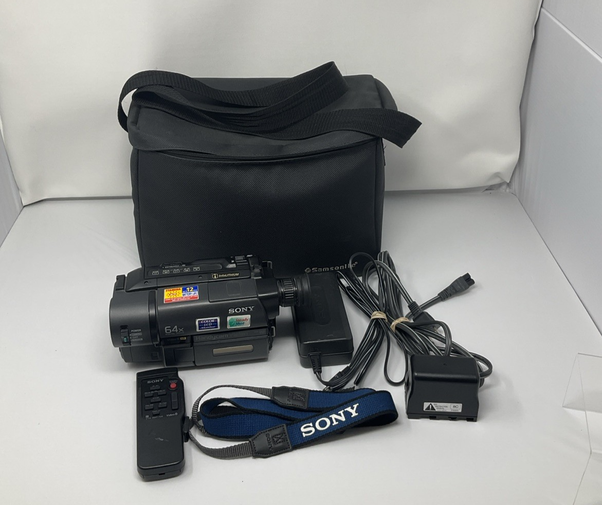 動作品　SONY Video8 Handycam CCD-TRV106 Sony Handycam Vision CCD-TRV106 NTSC Video Hi8 Very Nice | eBay