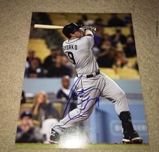 Jedd Gyorko Signed 8x10 Photo San Diego Padres