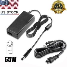 For HP 65W Power Adapter 7.4mm EliteDesk 705 800 G1 G2 G3 Laptop Mini PC w/Cord