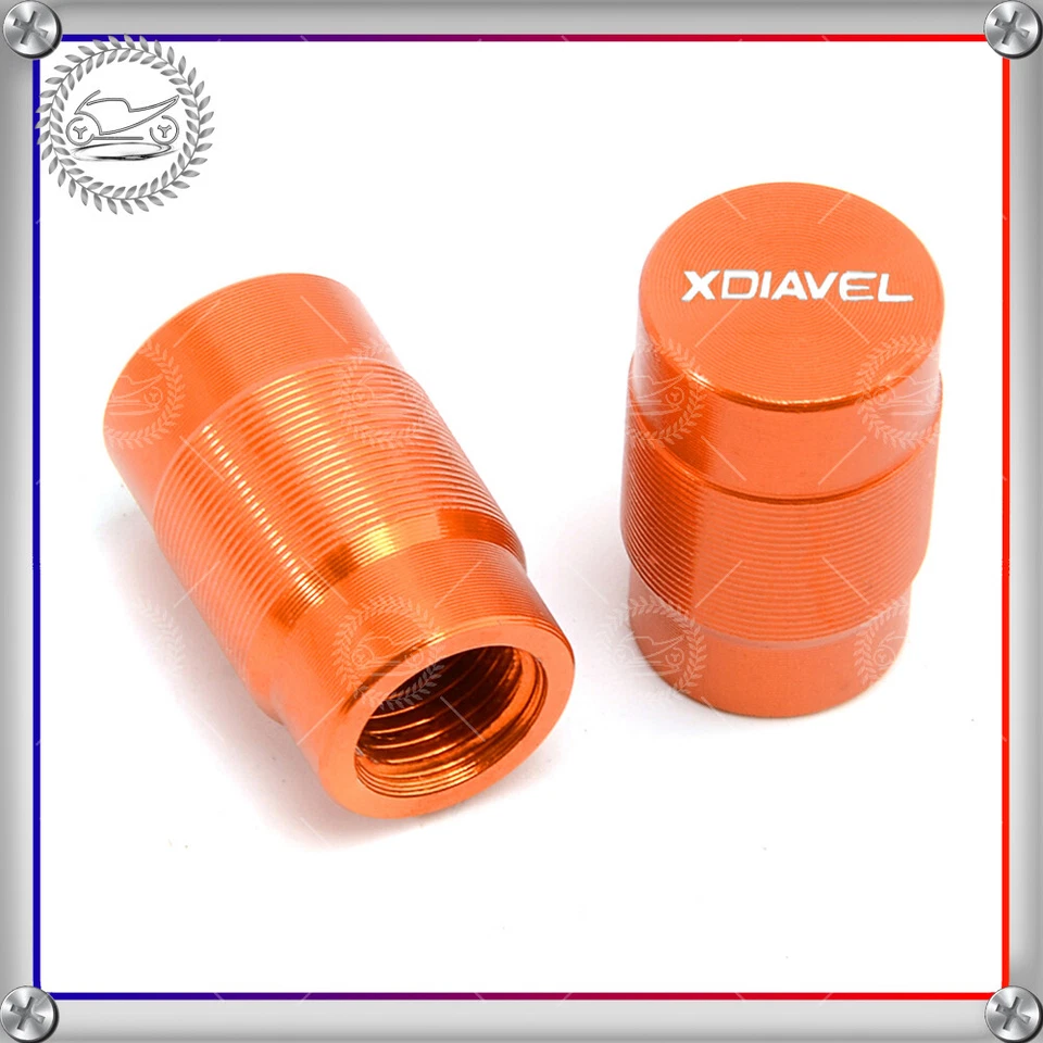 For Ducati XDIAVEL Wheel Tire Valve Stem Caps Cover - Image 4 of 4
