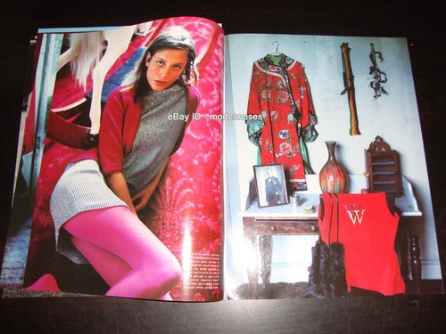 BRIDGET HALL Angela Lindvall 16-Page Fashion EDITORIAL VOGUE Italy November 1998 - Picture 6 of 8