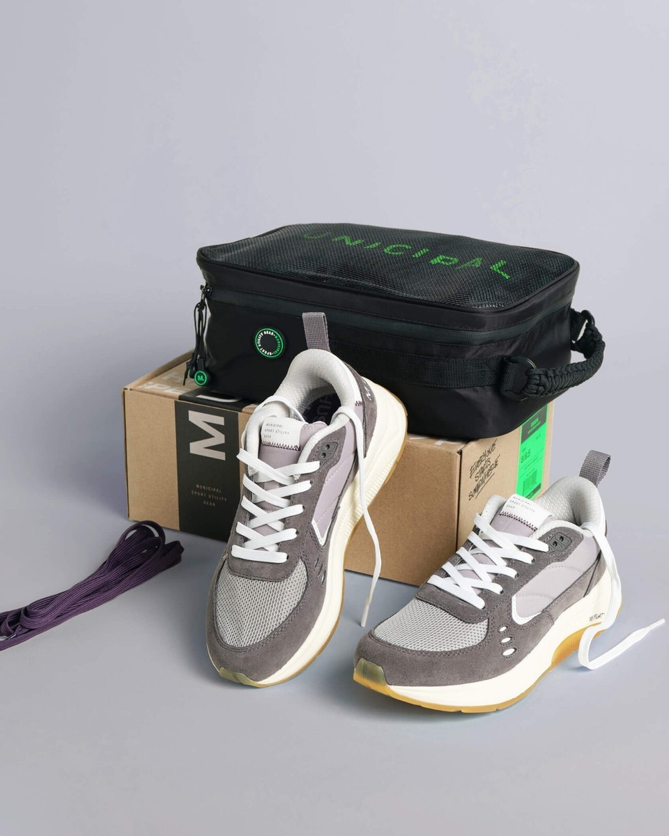 靴 BUMPY SABO for Pigu Men's Furoshiki Light Grey / Green Camo | Woman | Vibram