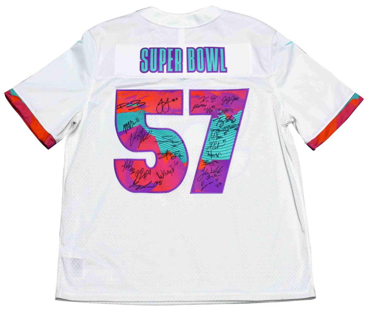 PATRICK MAHOMES TRAVIS KELCE SUPER BOWL LVII 57 CHIEFS TEAM SIGNED