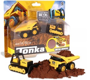 tonka steel dump truck and loader combo