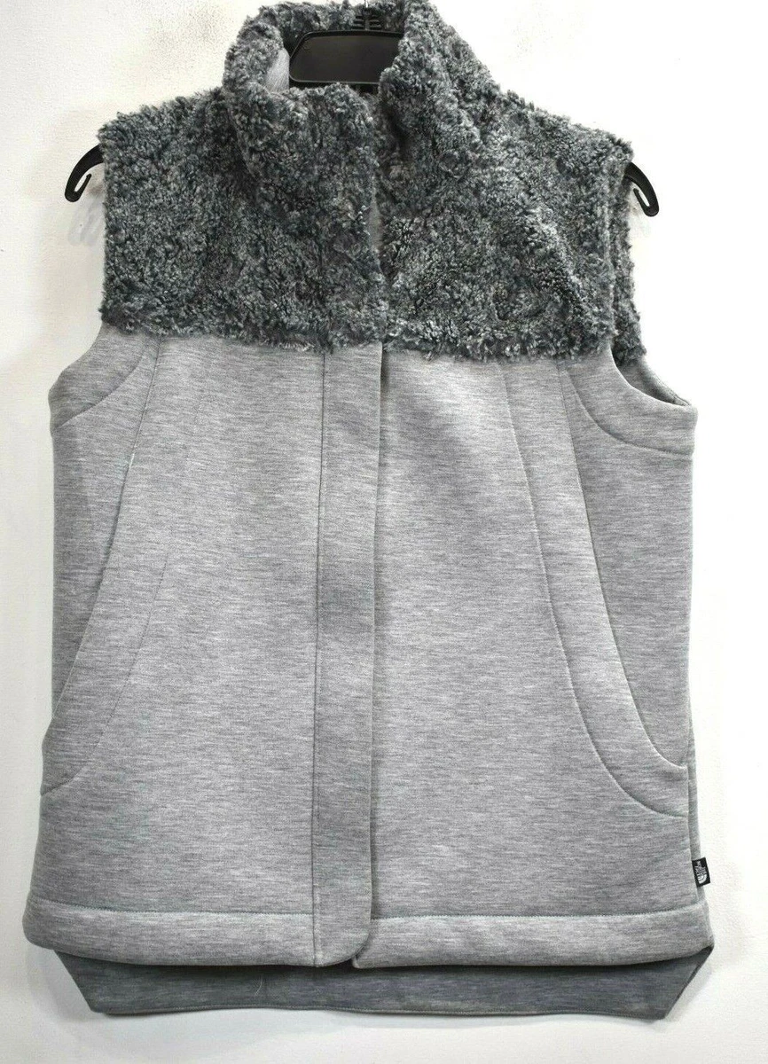 ジャケット・アウター theredthread S flip fur vest gray black THEREDTHREAD / ザレッドスレッド】S flip fur vest