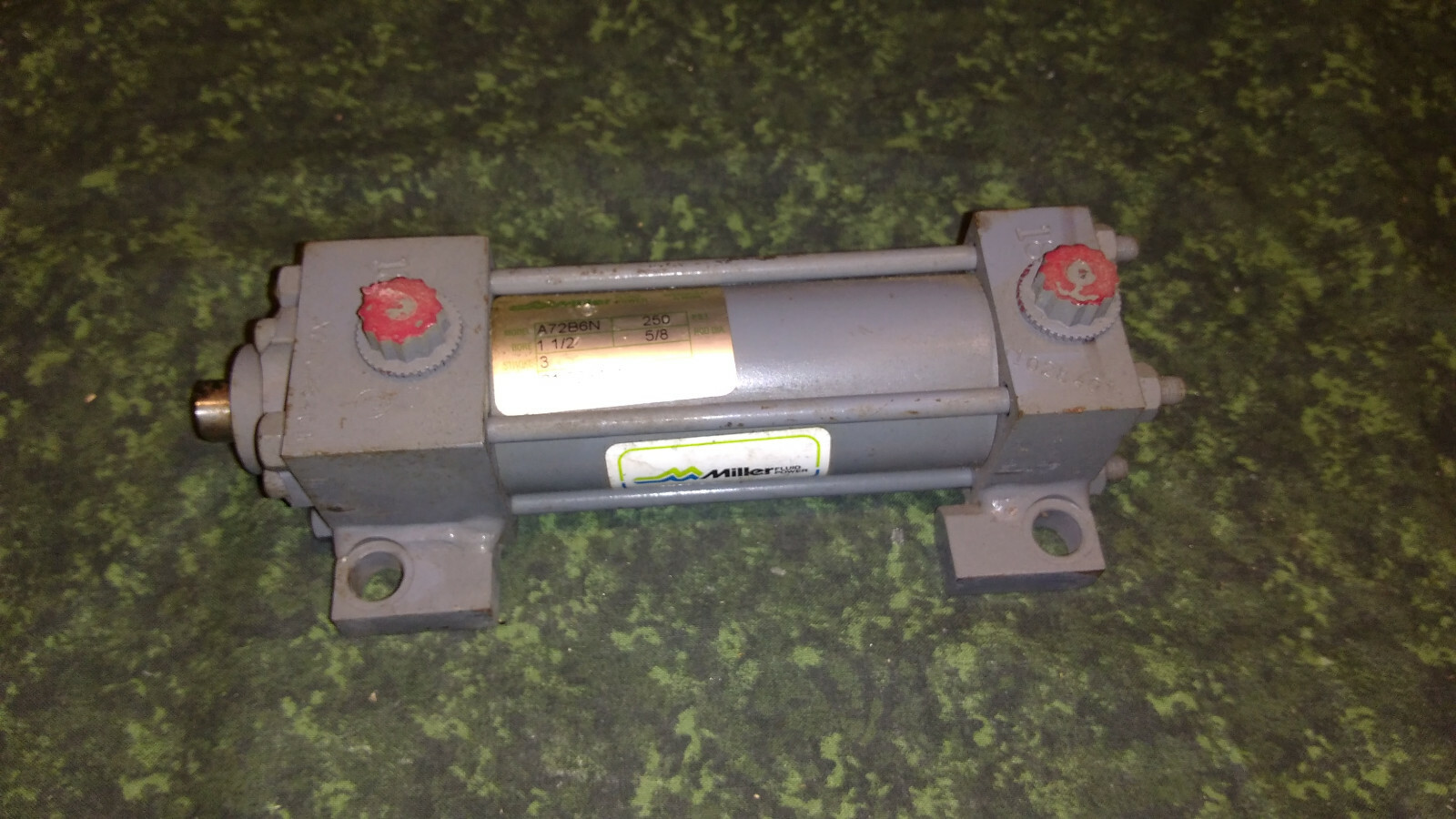 Miller Air Cylinders 11/2" Bore x 3" Stroke 5/8" Rod (12479) eBay