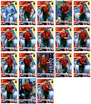 Match Attax UEFA EURO 2024 Germany Mannschaftspaket Portugal POR 1-18