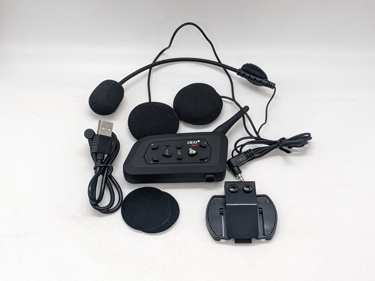 EJEAS V6 Pro Bluetooth motorcycle intercom helmet headset 1200m