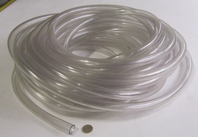 PVC Tubing, Clear, 7/8" OD x 5/8" ID x 1/8" Wall x 50 Foot Coil - Image 3 of 4