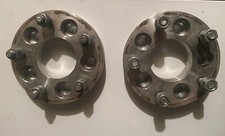 2 Pc Wheel Adapters 5x4.50 To 5x5 1.25 Inch 54505500b Preowned