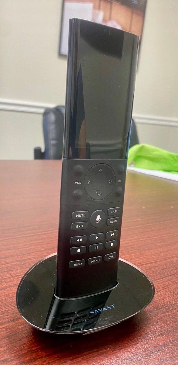 Savant Pro REM-1100-00 Black Touchscreen Universal Remote – Open Box, New Condition