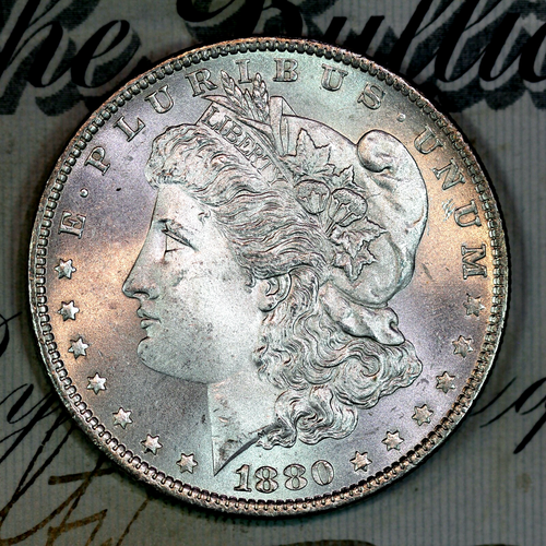 * 1880-O * SUPERB+ GEM BU MS MORGAN SILVER DOLLAR * FROM ORIGINAL COLLECTION
