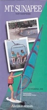 c1990 Mt. Sunapee Recreation Area Promotional Brochure