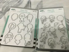 LDRS Creative Stamp & Die Combo Set Happy Day -3241, 8155 NEW P7