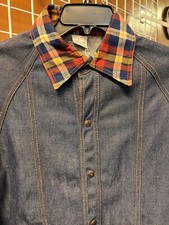 Womens 1970 s Blue Jean Jacket