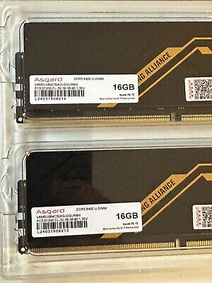 ASUS TUF Asgard Valkyrie DDR5 6400 32GB (16GBx2) Gaming U ASUS TUF Asgard Valkyrie DDR5 6400 32GB (16GBx2) Gaming U