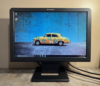 Lenovo L192 Wide TFT 19” Monitor 6920-AB1 With Power and VGA Cords